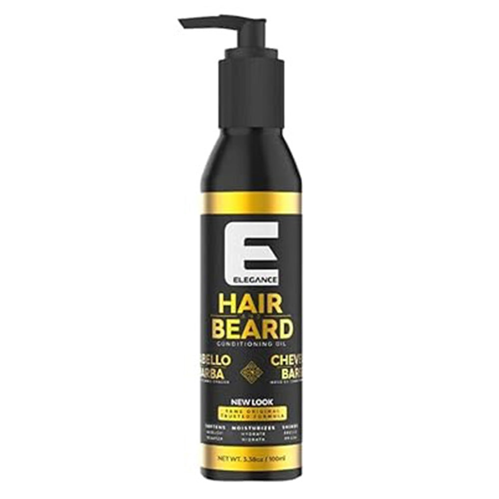 E Elegance Hair and Beard Oil Nourishment and Healthy Shine 3.38Oz (100ml)
